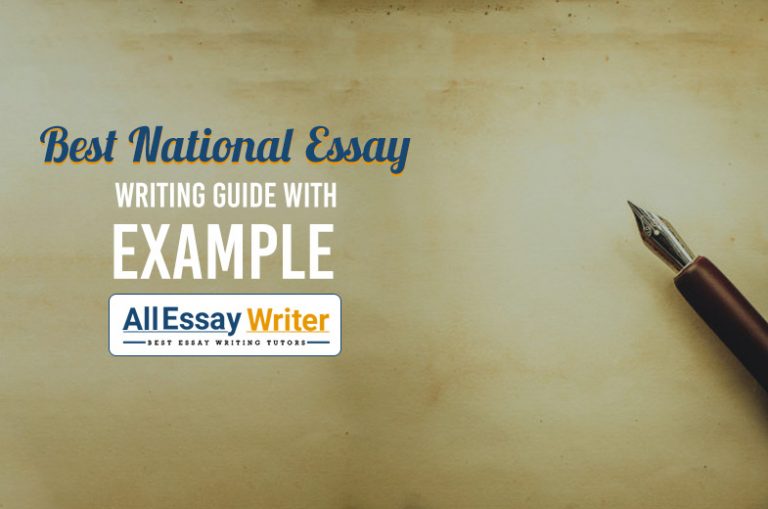 Best National Essay Writing Guide with Example 768x509