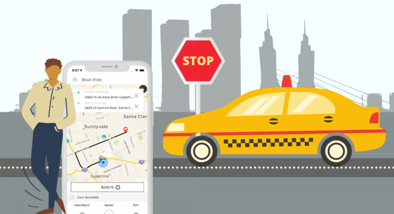 taxi booking app development 768x417