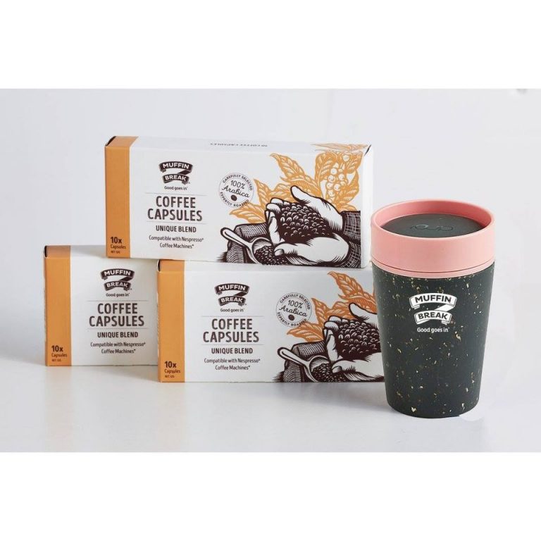 Limited Edition Muffin Break 30th Birthday Coffee Capsules 768x768