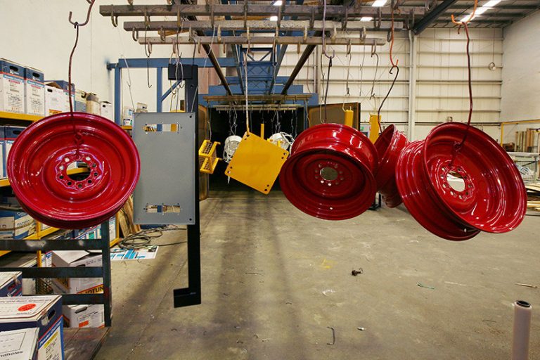 Powder Coating Wheels